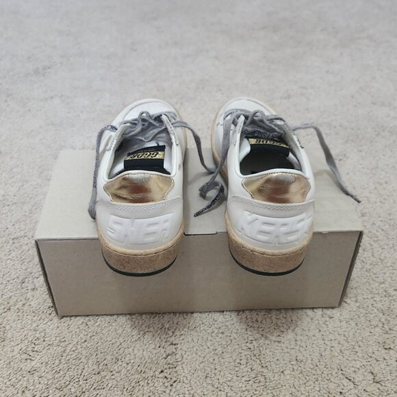 Golden Goose Deluxe Brand Women's Ball Star with gold star and heel tab size 37 - Picture 6 of 8